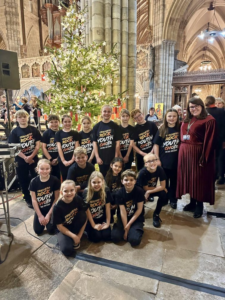 Choir Perform at Exeter Cathedral